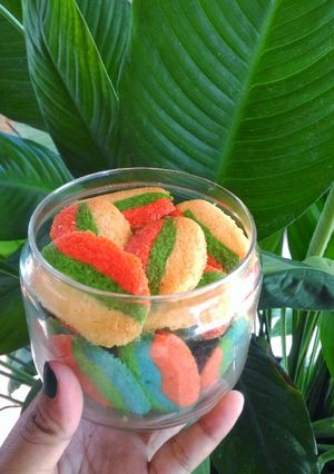 Foto resep Lidah Kucing Rainbow