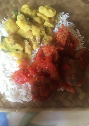 Une photo de Rougail saucisse