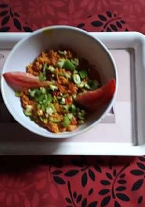 A picture of લીલી હળદળ નુ શાક.
