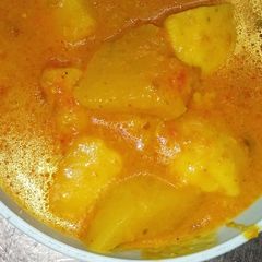 A picture of Shahi dum aloo.