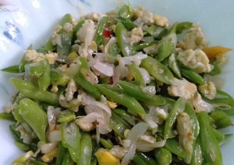 Resep Buncis Telur Orak-arik🥗 Anti Gagal