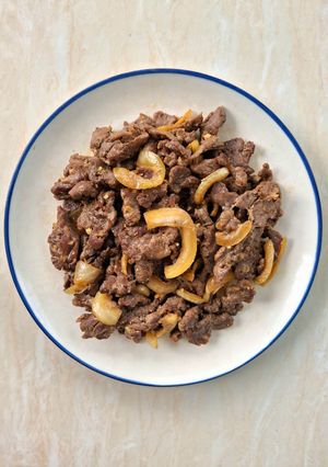 Foto resep Grilled Beef Slices