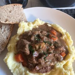 Dijon and Cognac Beef Stew A picture of Dijon and Cognac Beef Stew.