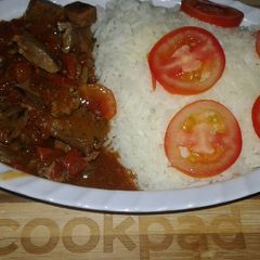 A picture of Wet fry liver.