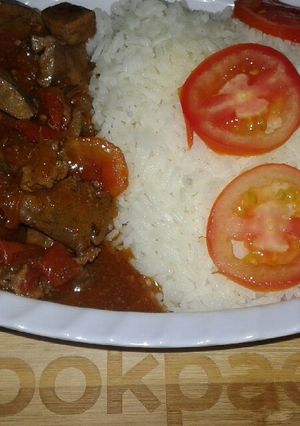 A picture of Wet fry liver.