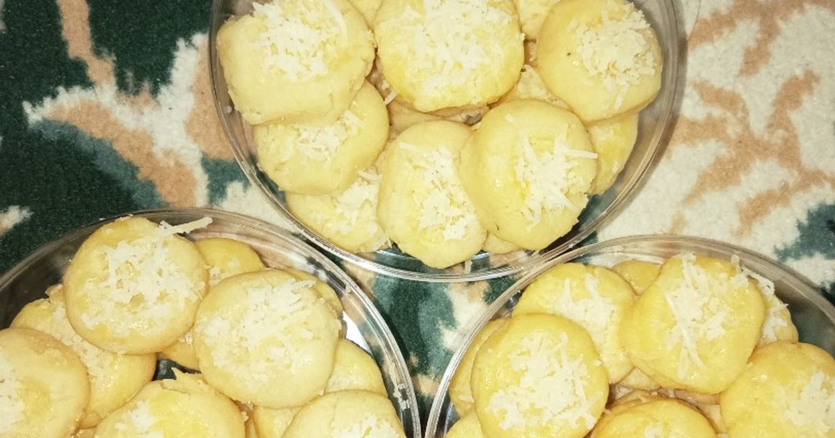 Resep cheese cookies mudah, praktis dan anti gagal. Bisa tanpa oven!