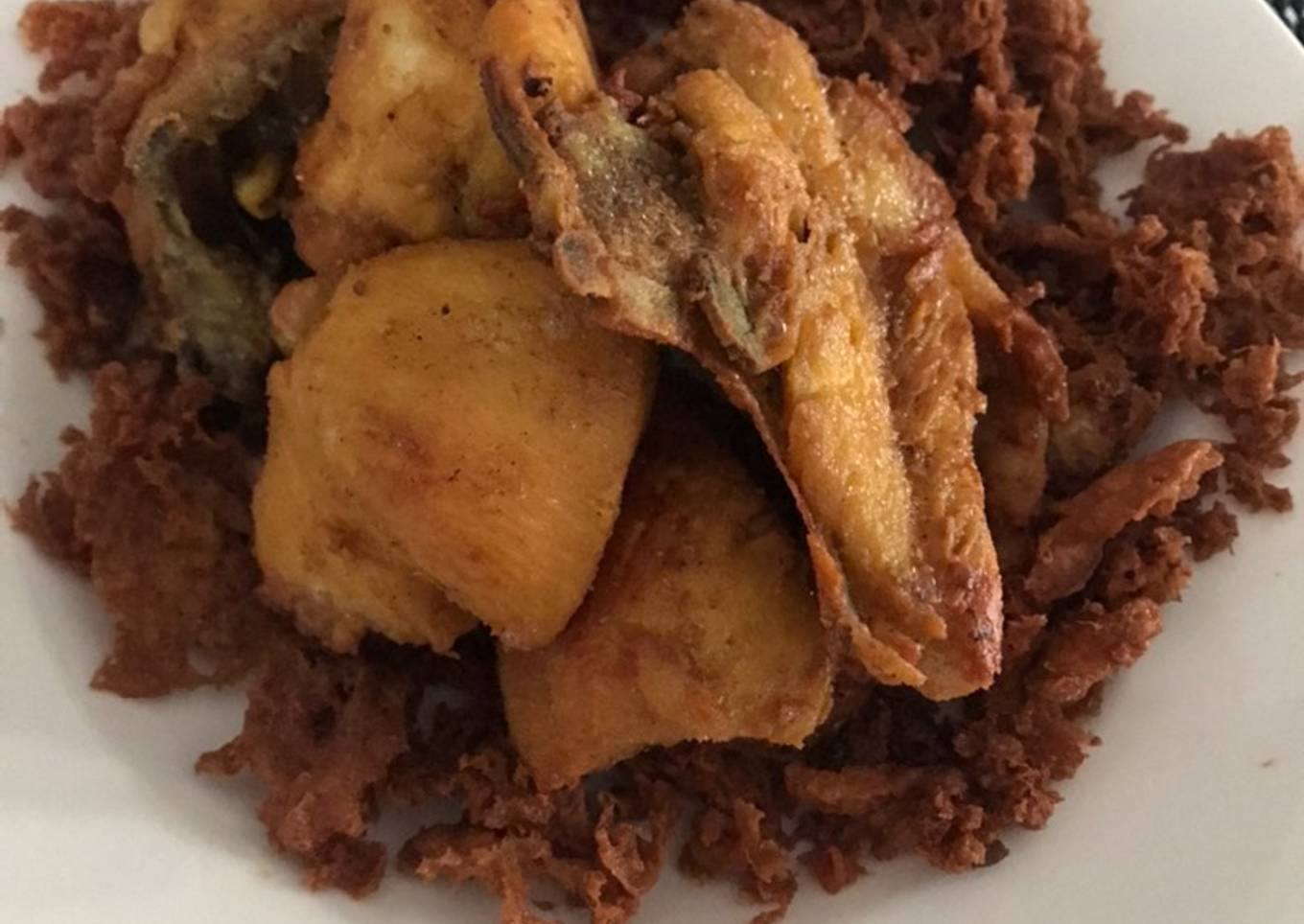 Ayam kremes gak pake ribet