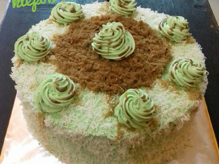 Resep 12 - Klepon Cake (versi kukus), Menggugah Selera