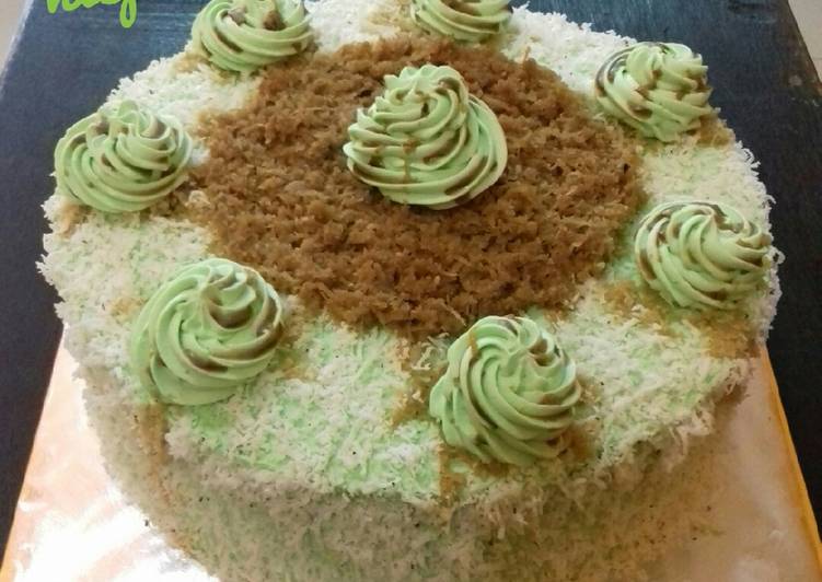 12 - Klepon Cake (versi kukus)