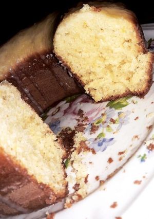 Una foto de Budín de limón