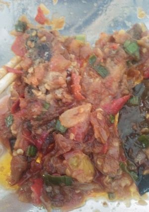 Foto resep Balado Ikan Pindang Keranjang Kriuk