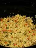 Crockpot quinoa and vegetables