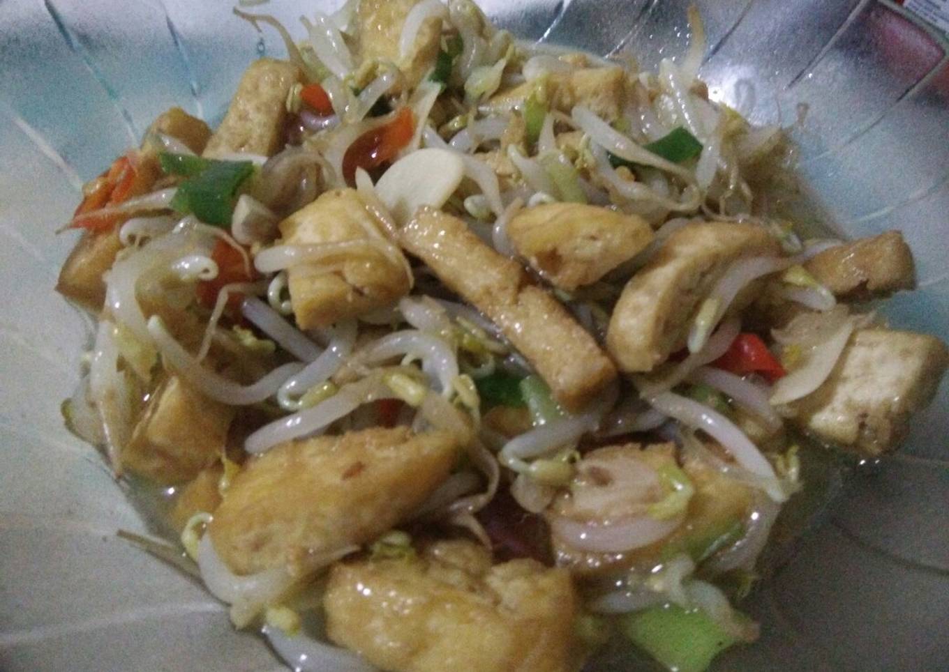Tumis Tahu Toge