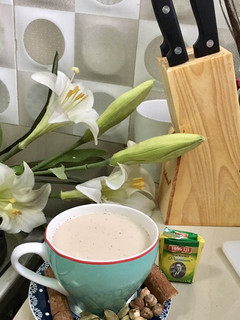 Foto resep Chai masala (teh susu rempah) sederhana ala the Coffee Bean Jeddah