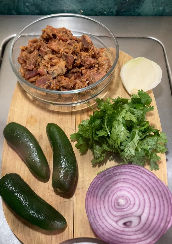 Una foto de Chicharrón prensado a la @Jauregrill