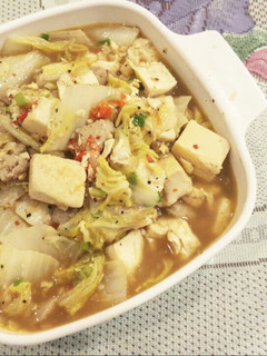 Foto resep Cah Sawi Putih Bakso Tahu