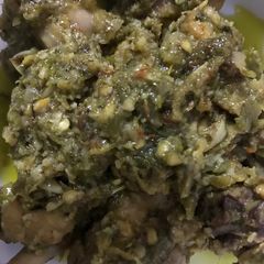 A picture of Chicken kharada.