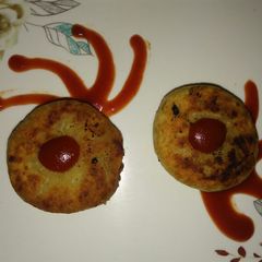 Red bean pancakes A picture of Red bean pancakes.
