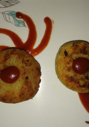 A picture of Red bean pancakes.