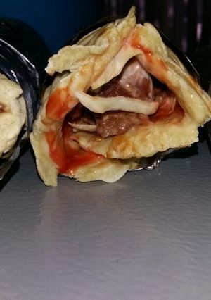 A picture of Shawarma.