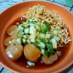 A picture of Pempek Ikan Patin.