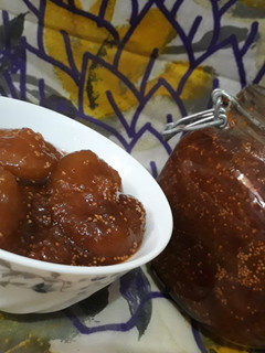 عکسی از دستور مربا انجیر