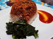 Gambar ayam kukus jamur shitake