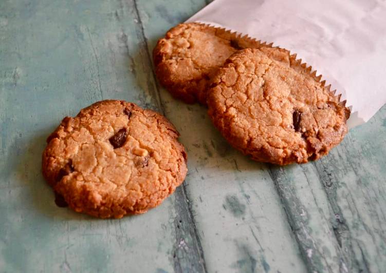 Recipe of Any-night-of-the-week Peanut Butter Choc Chip Cookies