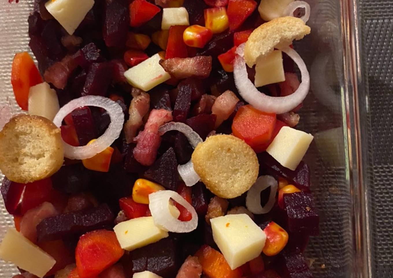 Idée salade avec de la betterave