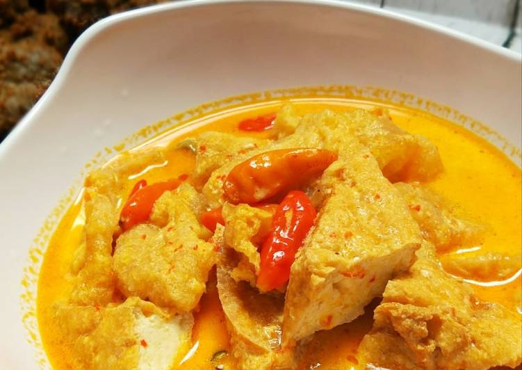 Sayur Tahu Krecek
