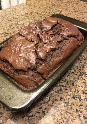 A picture of Brownie Banana Bread.
