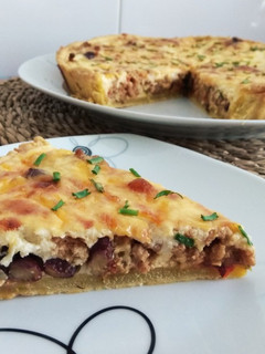 Una foto de Quiche "burrito"