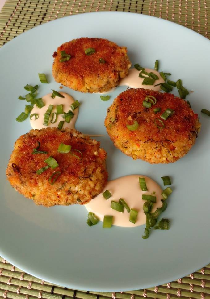 Січеники з пшона і моркви🥕