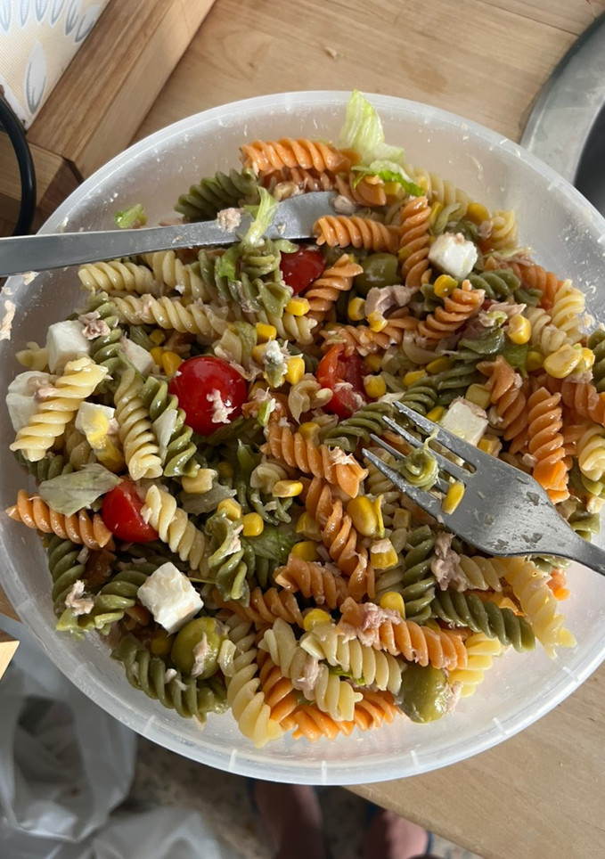 Una foto de Ensalada de pasta