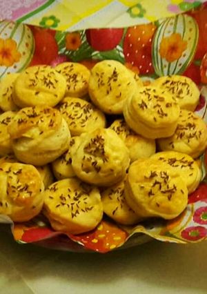 Krumplis hajtogatott pogácsa recept fotója