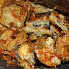 A picture of Eggplants Stir-Fry.