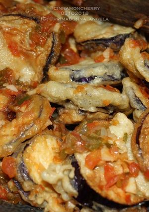 A picture of Eggplants Stir-Fry.