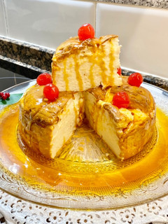 Una foto de Pastel de claras y leche condensada