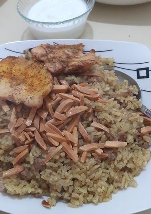 صورة لوصفة تتبيلة مع صدر مشوي
