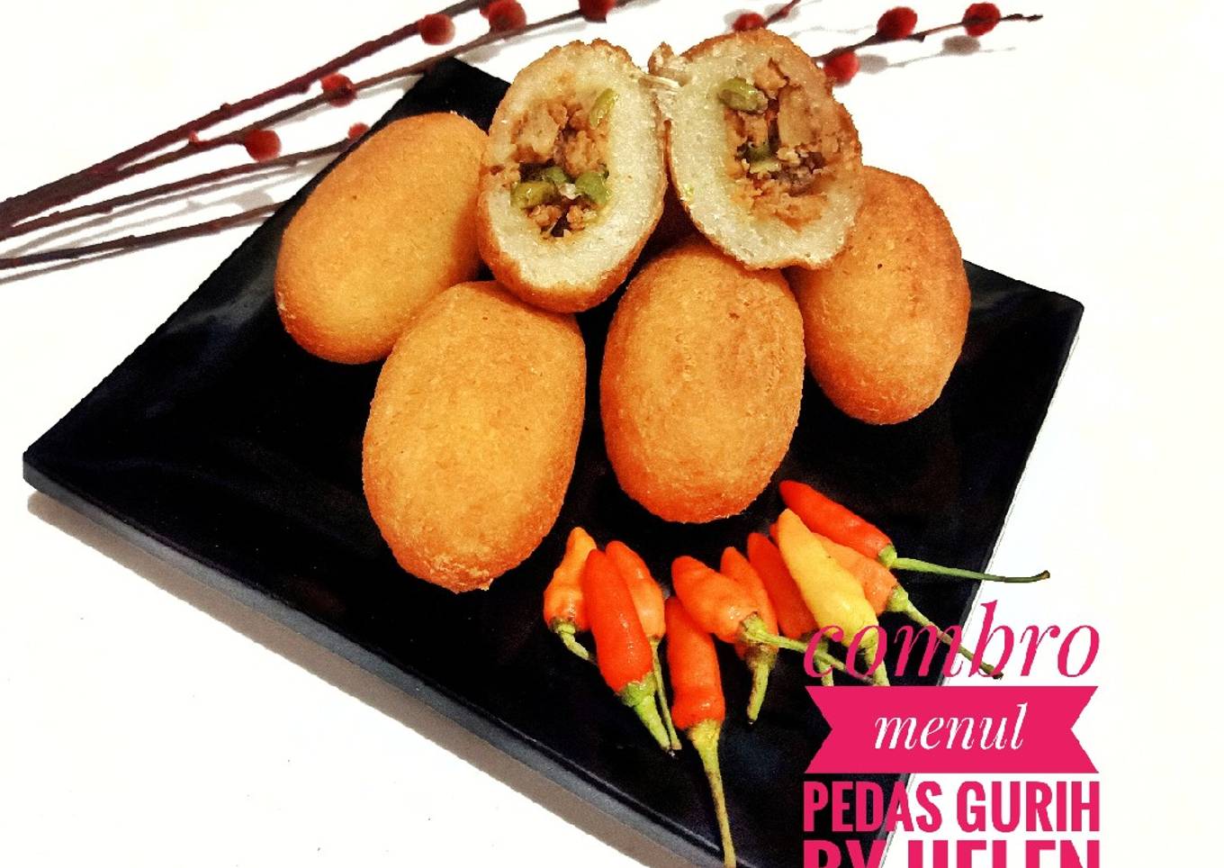 Combro menul pedas gurih