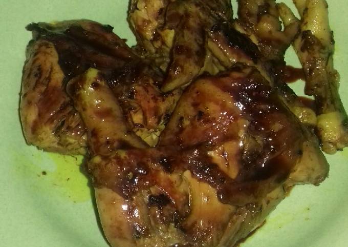 Ayam bakar kecap mudah dan praktis