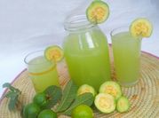 A picture of guava fruits