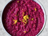 Beetroot hummus