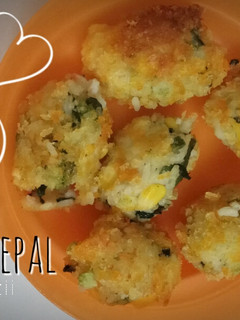 Foto resep Nasi Kepal Udang