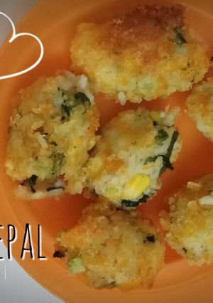 Foto resep Nasi Kepal Udang