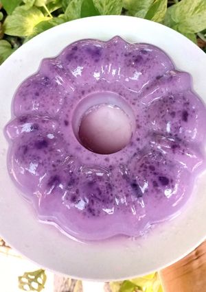 Foto resep Pudding Telo Ungu