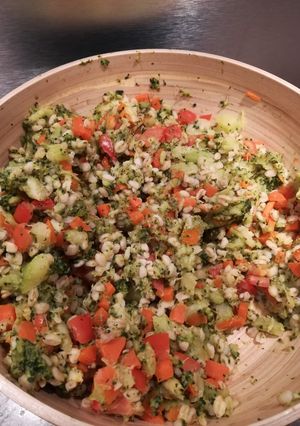 Une photo de Blé aux petits légumes