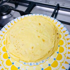 A picture of Quick Thin Pancakes/Crepes.