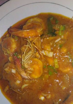 Foto resep Udang Saus Padang