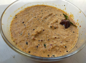 A picture of Coconut chutney.